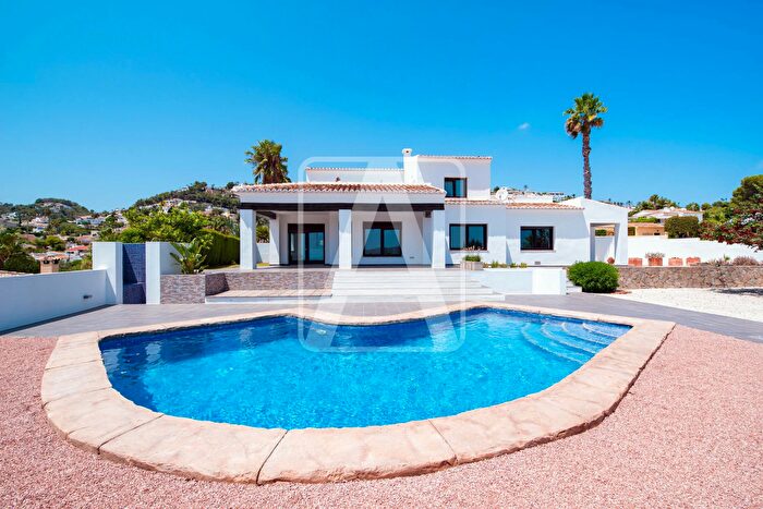 Casa en venta en Benimeit Tabaira, Moraira de 4 habitaciones