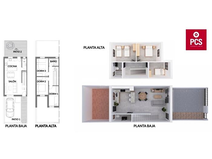 Casas en venta y pisos alquiler - 2