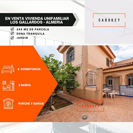 Casa en venta en Los Gallardos, Almería de 4 habitaciones