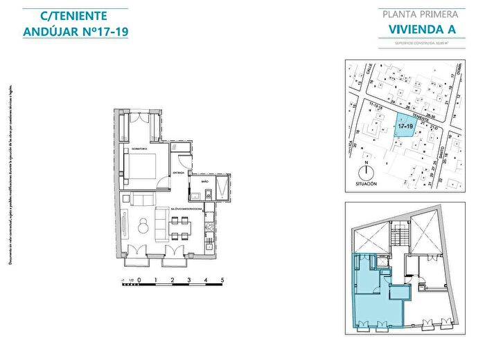 Piso en venta en El Pópulo Santa María, Cádiz Capital de 1 habitacion