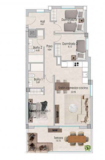 Casas en venta y pisos alquiler - 3