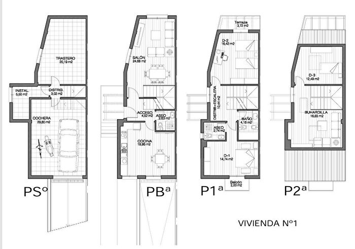 Casas en venta y pisos alquiler - 1