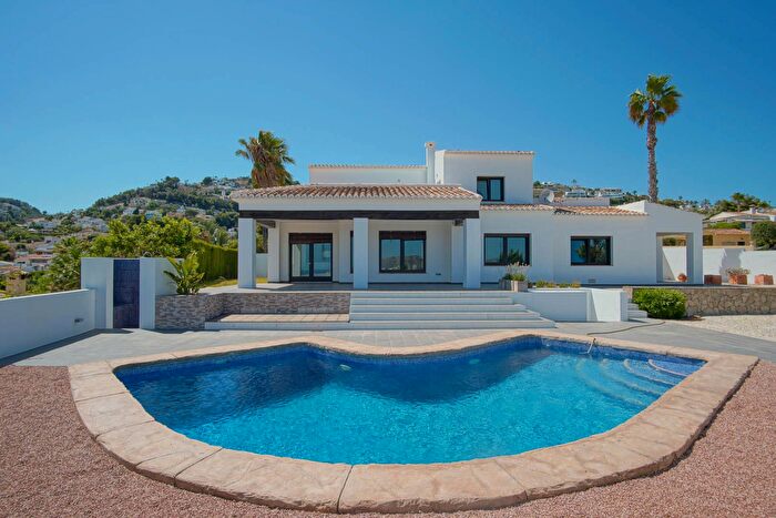 Casa en venta en Benimeit Tabaira, Moraira de 3 habitaciones