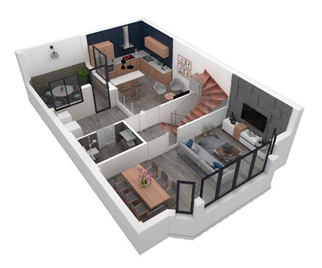Casa en venta en Cuevas de San Marcos, Málaga de 3 habitaciones