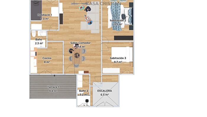 Casas en venta y pisos alquiler - 3