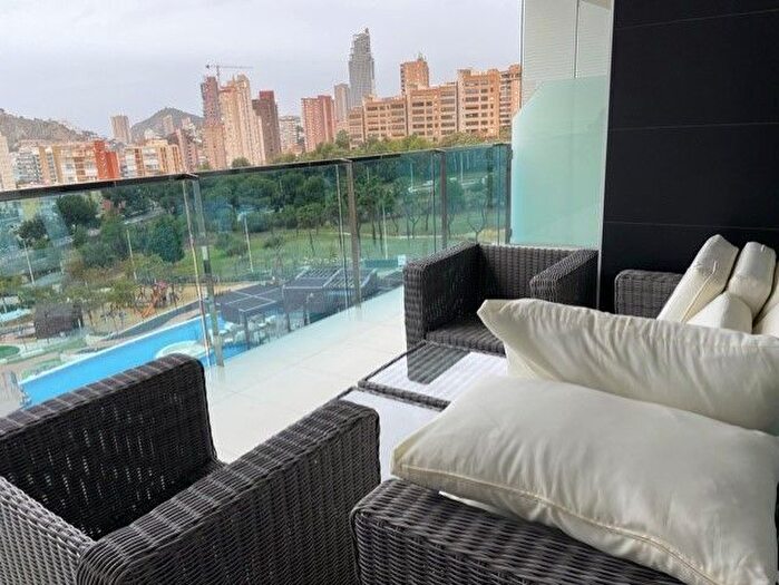 Piso en alquiler en Playa Poniente, Benidorm de 2 habitaciones