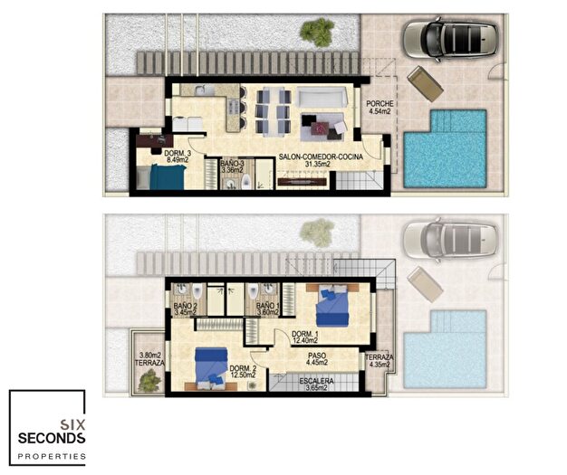 Casas en venta y pisos alquiler - 2
