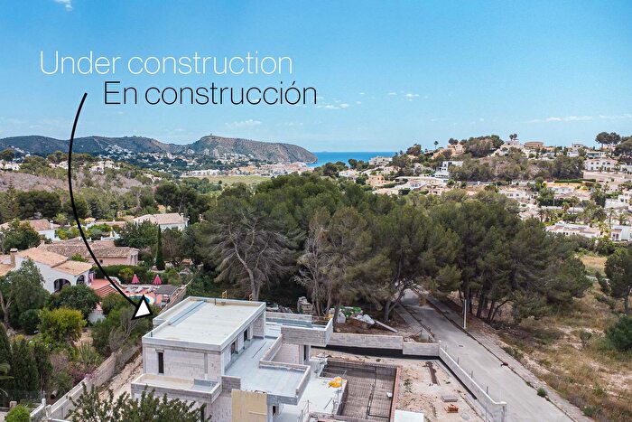 Casa en venta en Benimeit Tabaira, Moraira de 3 habitaciones
