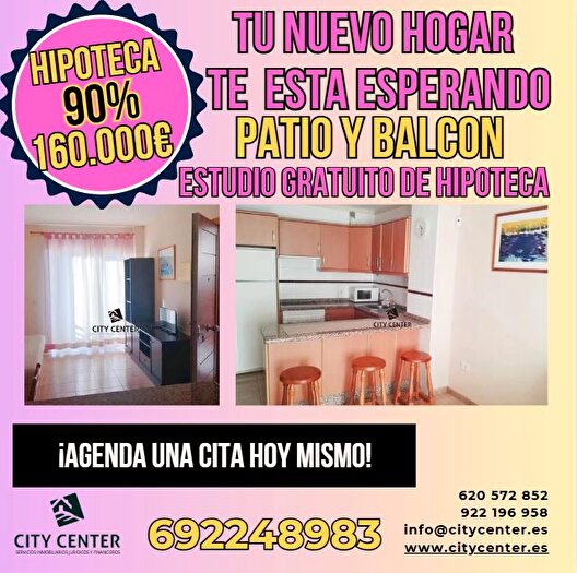 Piso en venta en El Fraile, Arona de 1 habitacion