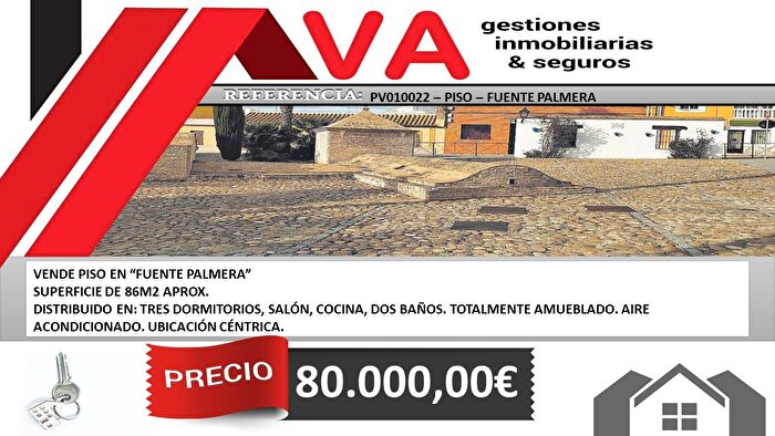Piso en venta en Fuente Palmera, Córdoba de 3 habitaciones