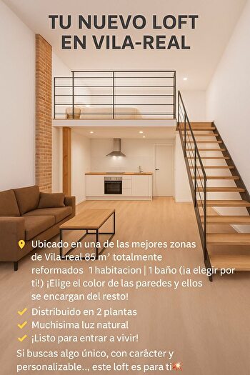 Piso en venta en Avenida AlemaniaItalia, Vilareal de 1 habitacion