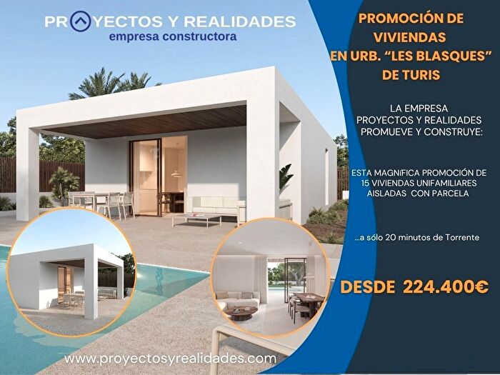 Casa en venta en Turís, Valencia de 2 habitaciones