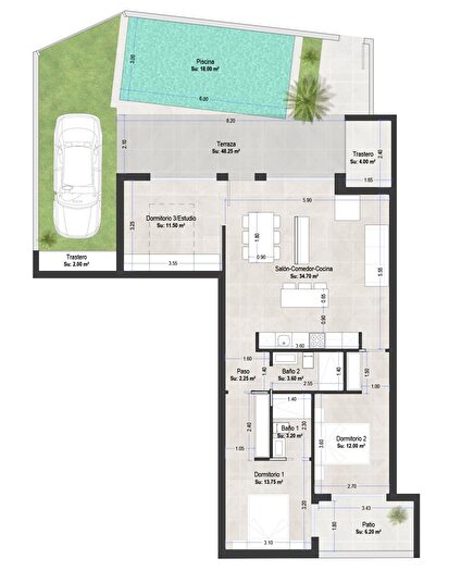Casas en venta y pisos alquiler - 3