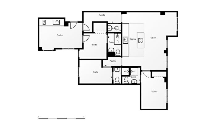 Piso en venta en Barrio de Salamanca, Lista de 3 habitaciones
