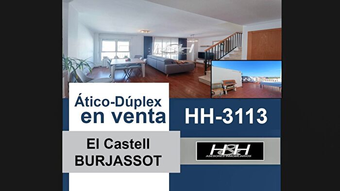 Piso en venta en El Castell, Burjassot de 3 habitaciones