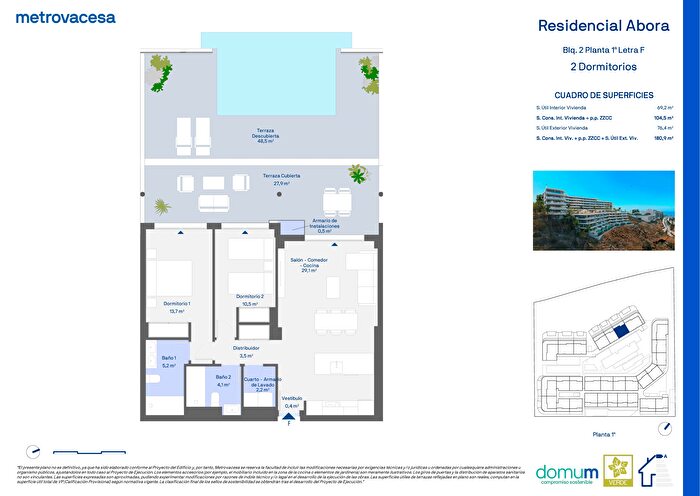 Piso en venta en Callao Salvaje Playa Paraíso, Adeje de 2 habitaciones