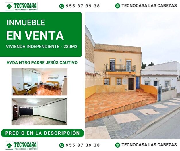 Casa en venta en Las Cabezas de San Juan, Sevilla de 3 habitaciones