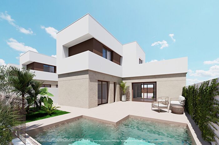 Casa en venta en Las Lomas de Rame Bahía Bella, Los Alcázares de 3 habitaciones