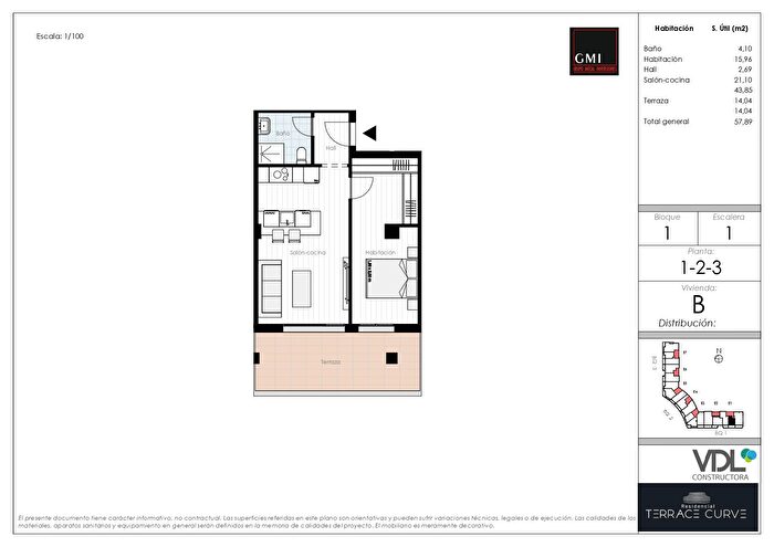 Piso en venta en La Lastra, León Capital de 1 habitacion