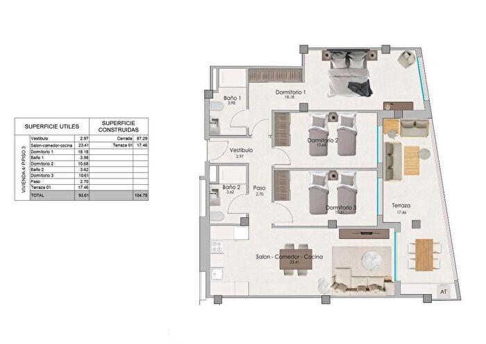 Casas en venta y pisos alquiler - 3