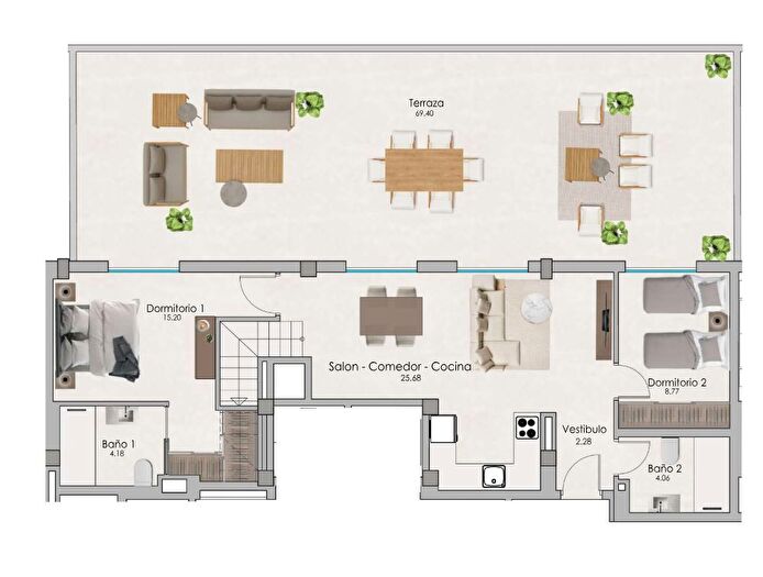 Casas en venta y pisos alquiler - 3
